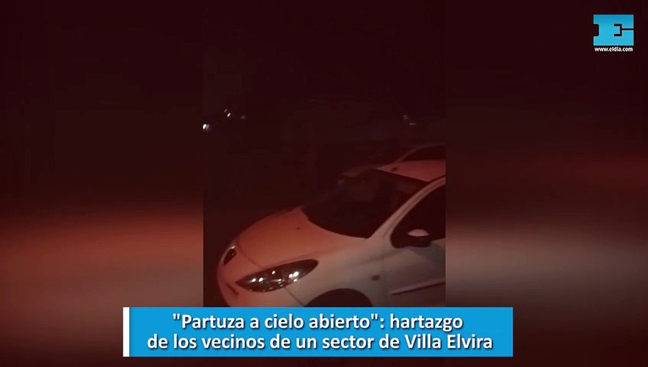"Partuza a cielo abierto": hartazgo de los vecinos de un sector de Villa Elvira