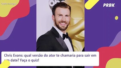 Chris Evans: qual versão dele te chamaria para sair? Faça o quiz e descubra!