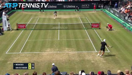 'S-Hertogenbosch - Van Rijthoven crée la sensation face à Medvedev