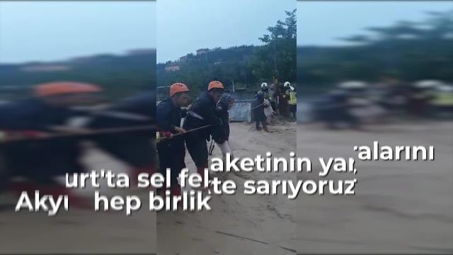 Ankara Büyükşehir Belediyesi: Akyurt Sel Felaketi Bölgesinde 131 Araç, 501 Personelle Gece Gündüz Çalışmaya Devam Ediyoruz