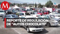 Van más de 116 mil autos 'chocolate' regularizados