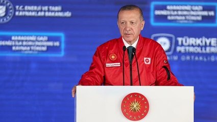 Son dakika! Cumhurbaşkanı Erdoğan: 2023'te günlük 10 milyon metreküp Karadeniz gazı sisteme girecek