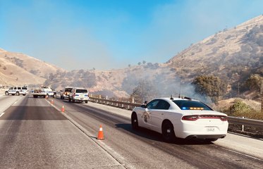 Plant Fire near Lebec now 90% contained