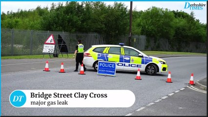 Clay Cross gas leak