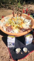 Ciclistas deparam-se com cenário bizarro num monte em Barcelos.