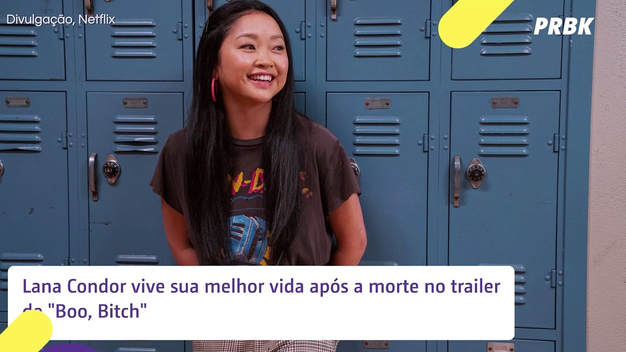 Lana Condor vive sua melhor vida após a morte no trailer de "Boo, Bitch"