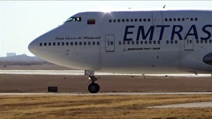 Avião venezuelano com iranianos está retido na Argentina