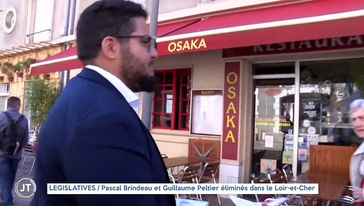 LEGISLATIVES / Pascal Brindeau et Guillaume Peltier éliminés dans le Loir-et-Cher