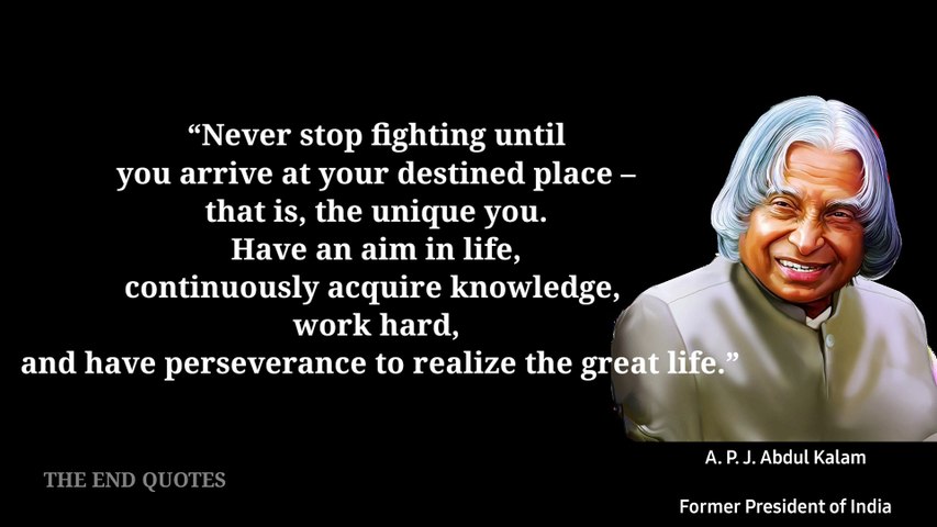 25 Best Motivational Quotes from Dr. APJ Abdul Kalam That Will Inspire You ||  QUOTES