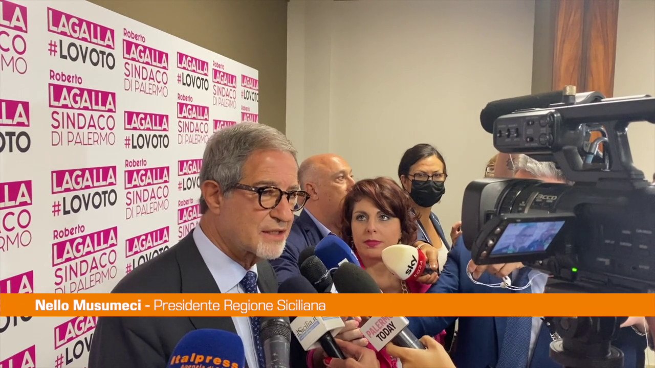 Palermo, Musumeci "Da domani lavorare per centrodestra unito"