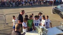 Tournoi FJE Biguglia: Remise de prix par Monsieur le Maire JC Giabiconi