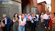 Debora Badiali eletta sindaca di Budrio, la festa in centro