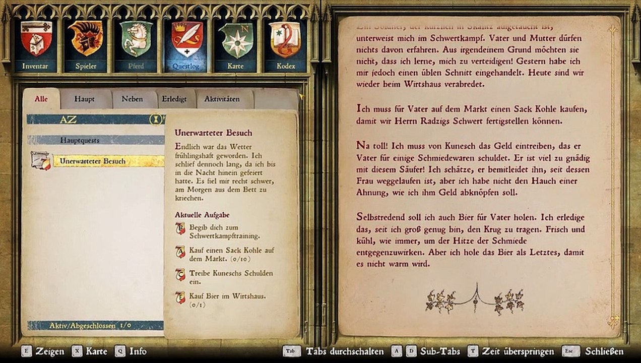 Aufwachen, du blaublütiger faulpelz! kingdom come: deliverance #1   (part 3)