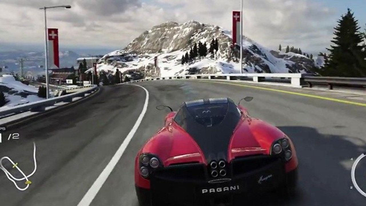 Forza Motorsport 5 - Gameplay-Trailer mit Rennstrecke durch Schweizer Alpen