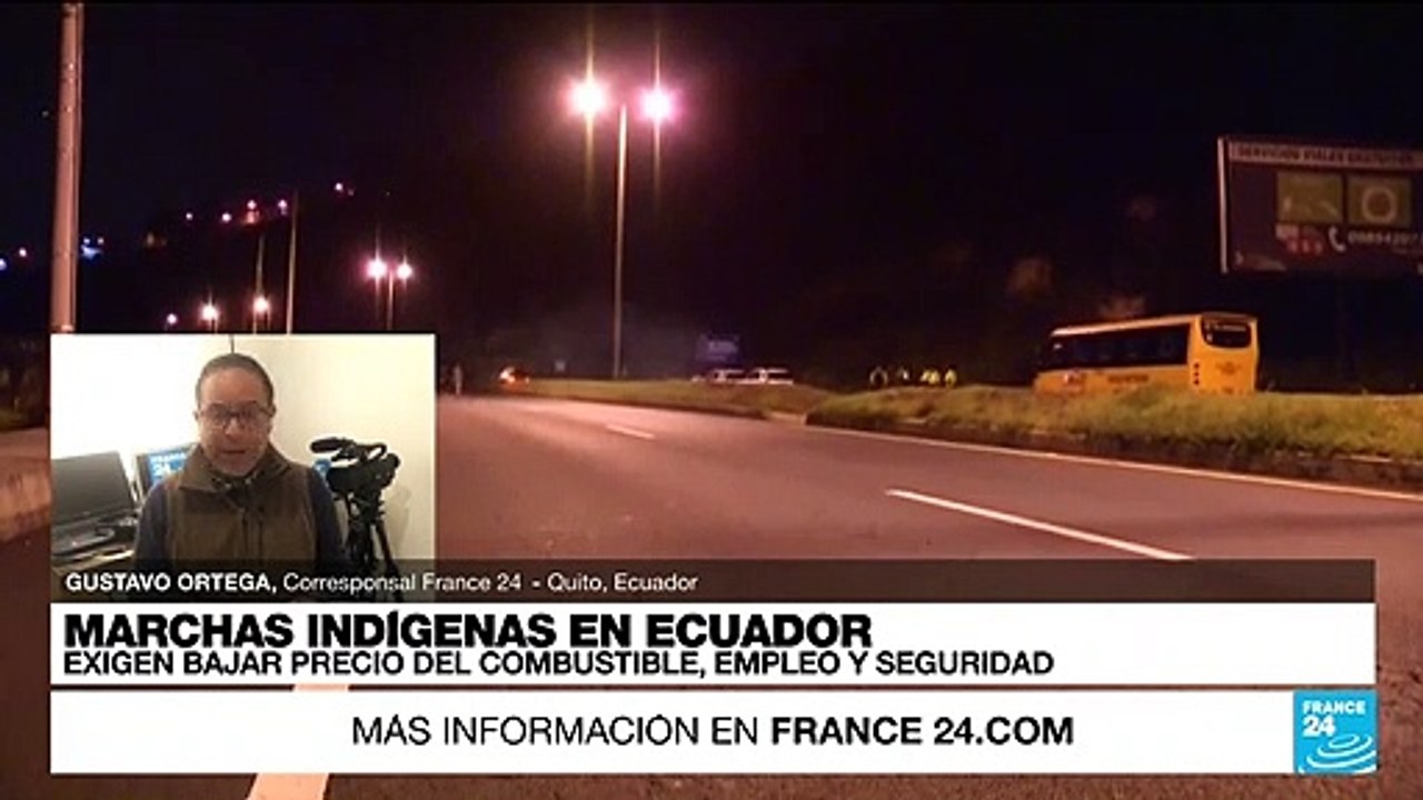 Informe desde Quito: cientos de indígenas salen a marchar para reivindicar sus derechos