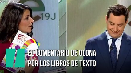 El comentario de Macarena Olona por las menciones a la masturbación en los libros de texto