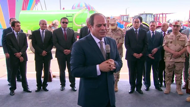 السيسي لنشأت الديهي: الإدارة الجيدة بمشاركة القطاع الخاص تضمن الحفاظ على أصول الدولة