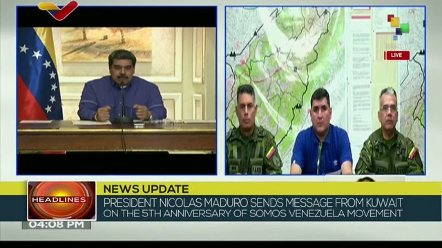 Venezuelan authorities submit reports on heavy rains to the President