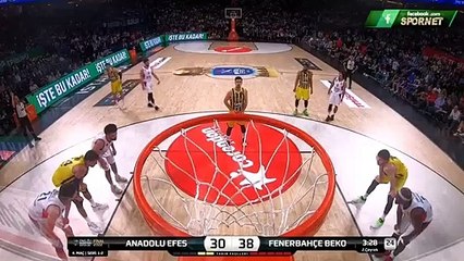 A. Efes 80-92 Fenerbahçe (GENİŞ ÖZET)