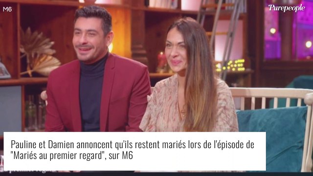 Pauline et Damien (Mariés au premier regard) restent mariés !