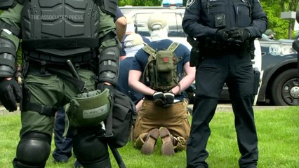 Police get death threats after arresting white supremacist members