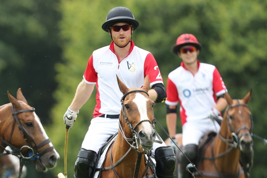 Reitunfall: Prinz Harry stürzt bei Polo-Turnier vom Pferd