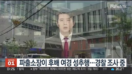 파출소장이 후배 여경 성추행…경찰 조사 중