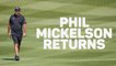 Mickelson defends LIV Golf involvement upon return