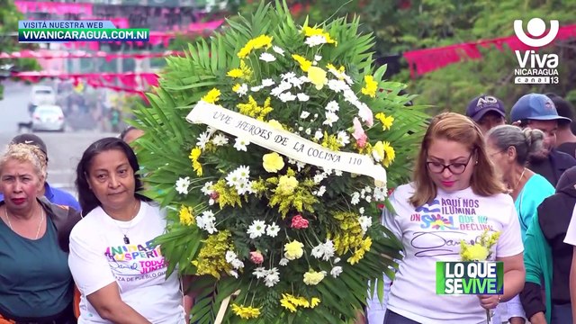 Rinden homenaje a Héroes y Mártires de la Colina 110