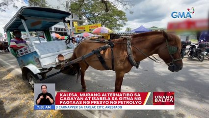 Kalesa, murang alternatibo sa Cagayan at Isabela sa gitna ng pagtaas ng presyo ng petrolyo | UB