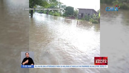 Ilang kalsada, binaha; Mga motorista, naperwisyo | UB