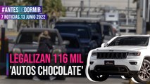 Se han regularizado 116 mil 36 autos chocolate: SSPC