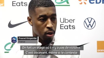 Ligue des nations - Kimpembe : "C'est décevant"
