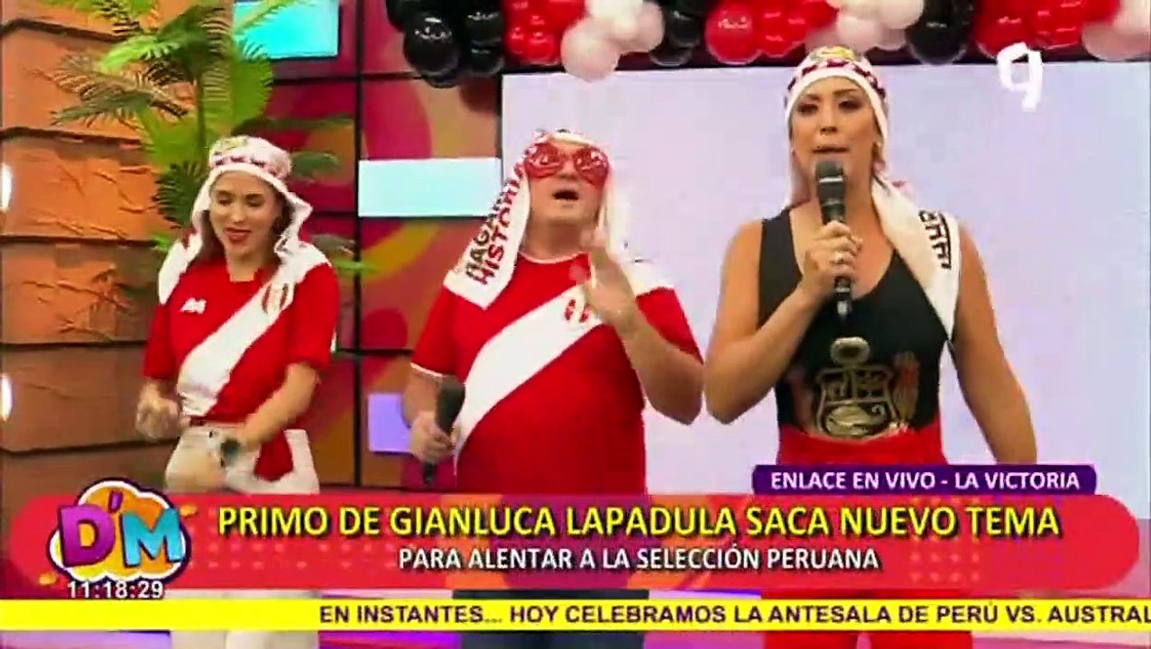 "Lapagol": primo de Gianluca Lapadula estrena tema de aliento a la selección peruana