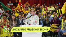 Condenan a 10 años de prisión a la expresidenta de Bolivia Jeanine Áñez