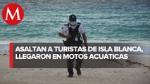 Seis hombres armados asaltaron a turistas en Isla Mujeres; Quintana Roo