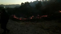 Sofocaron focos de incendios en La Carrera, Sierra Brava y Hueco Verde