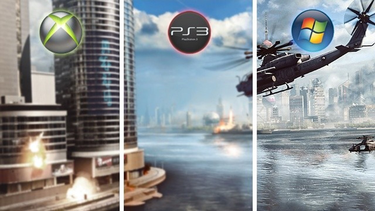 Battlefield 4 - Grafik-Vergleich aus der PC / PS3 / Xbox 360-Beta
