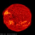 Solar Flare CME in UV