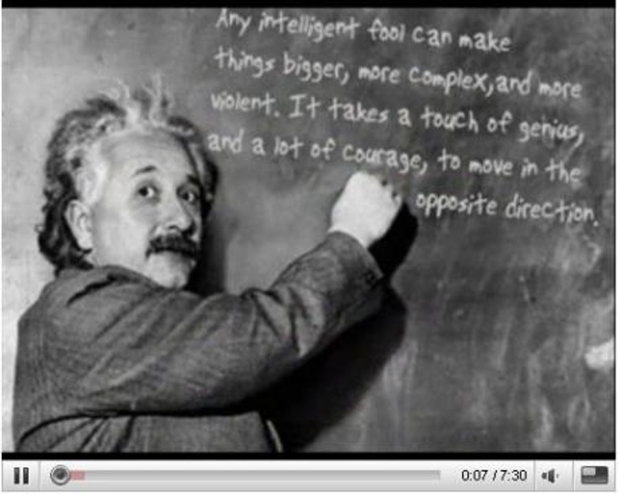 Albert Einstein : il explique sa formule mythique E=MC2