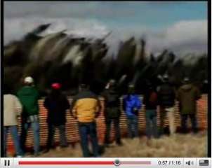 Explosion dans la réserve naturelle de Klamath