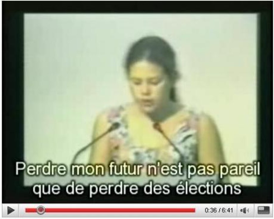 Environnement : le discours engagé d'une adolescente de 12 ans à l'ONU