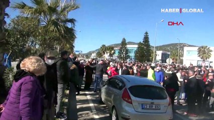 Muğla Bodrum’da yüksek elektrik faturası eylemi