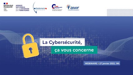 Conférence en ligne "Cybersécurité, toutes les collectivités sont concernées !"