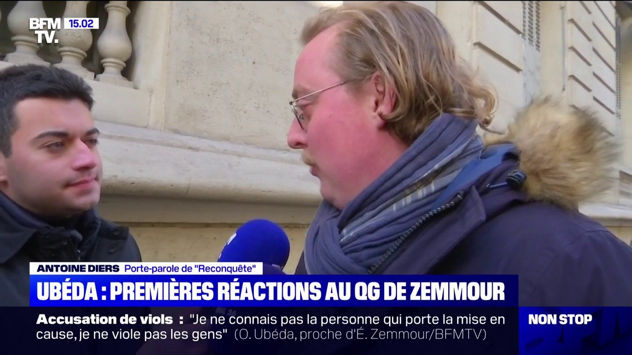 Plainte pour viol contre Olivier Ubéda: pour Antoine Diers, "dans toutes les campagnes, on instrumentalise ce genre de choses"