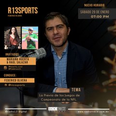 R13Sports: La previa de los Juegos de Campeonato de la NFL.