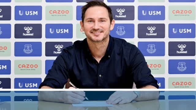 Breaking - Frank Lampard confirmed as Everton boss