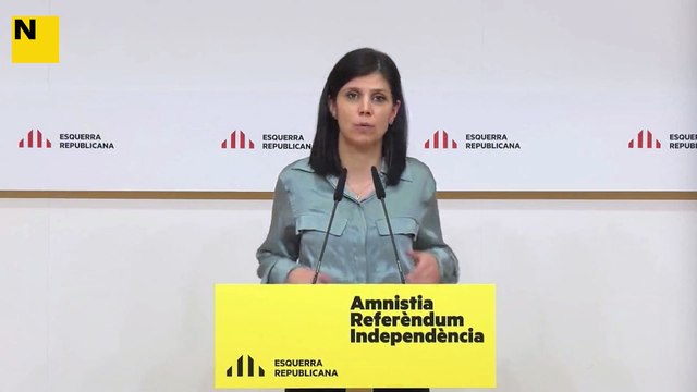 ERC tanca files amb Borràs en la defensa de Juvillà