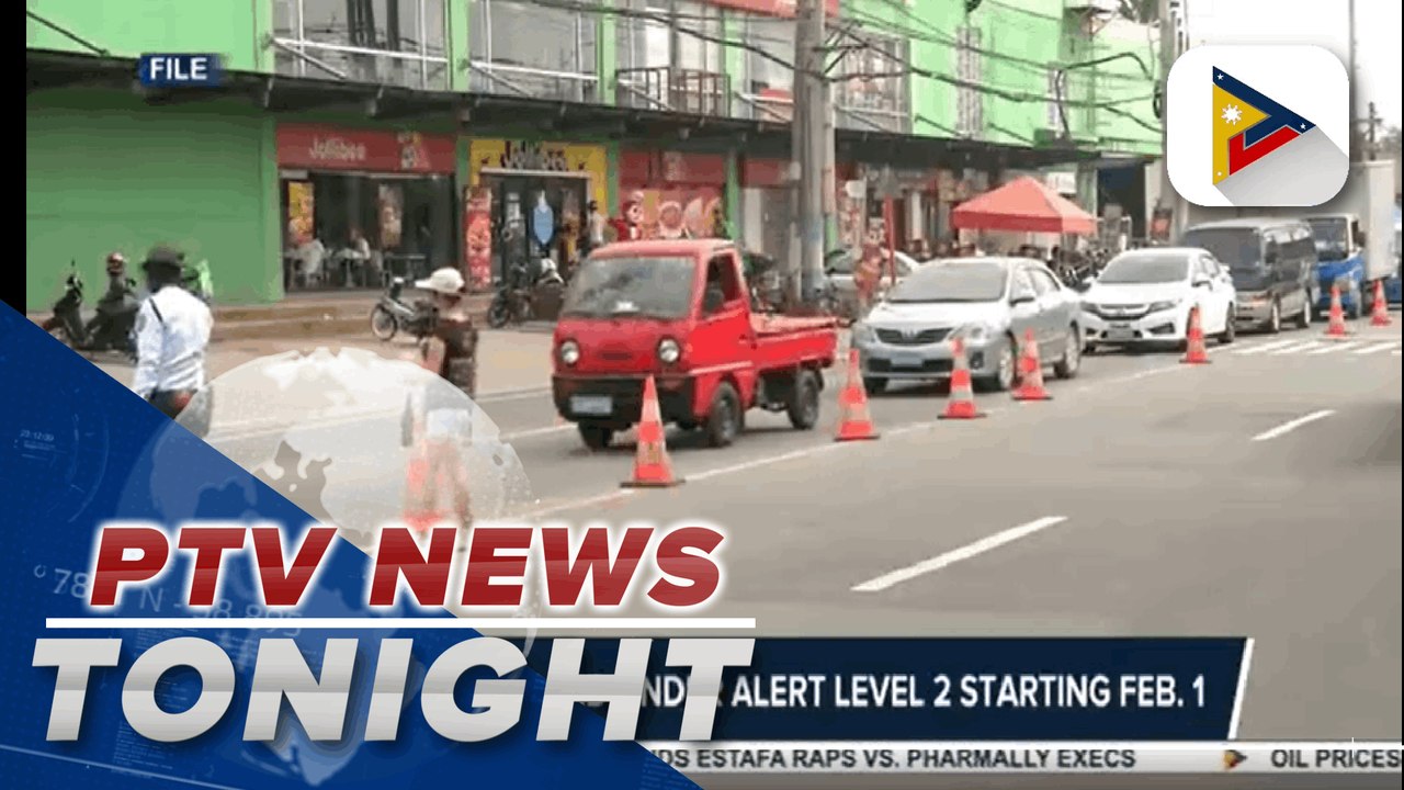 NCR to be placed under Alert Level 2 starting Feb. 1; Sec. Concepcion pushes for downgrading of NCR to Alert Level 1, to completely abolish Alert Level System | via Naomi Tiburcio