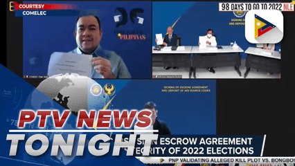 Comelec, BSP sign escrow agreement to ensure integrity of 2022 elections